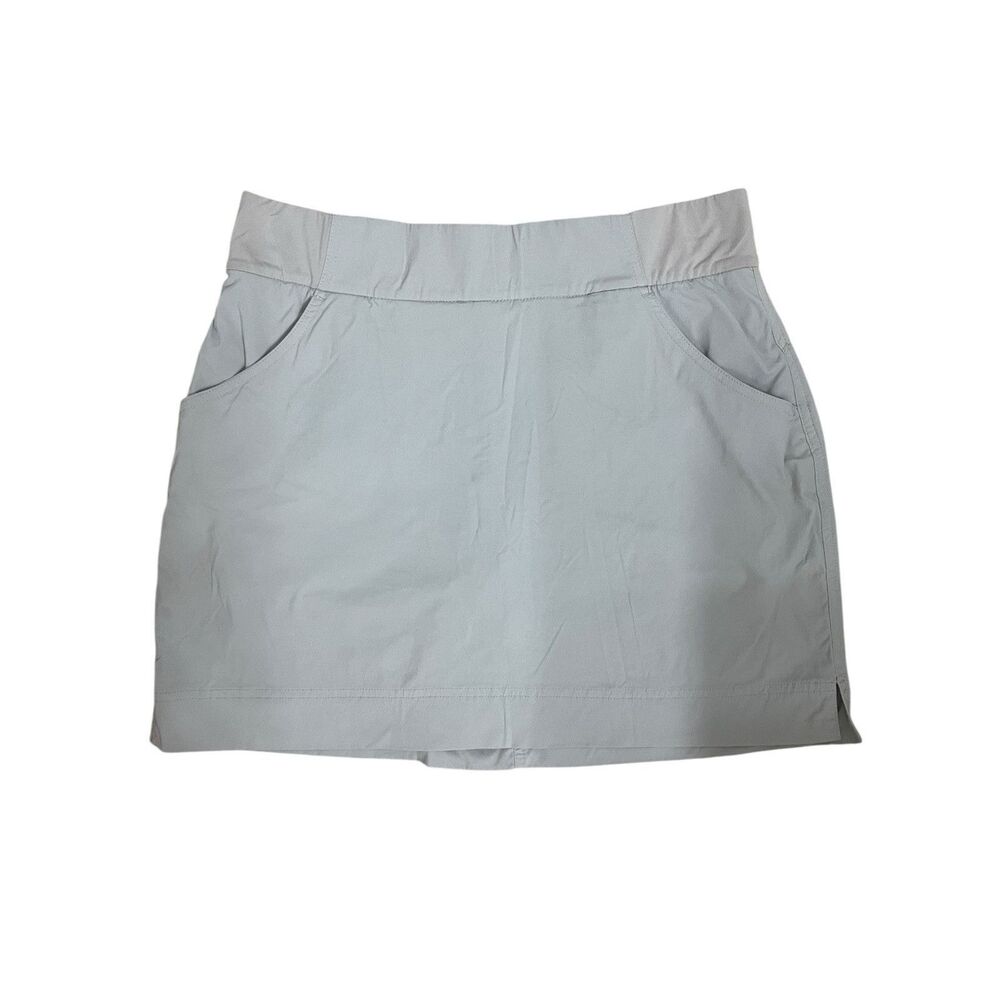 Columbia Women’s Gray Skort Athletic Golf Hiking Skirt Shorts L